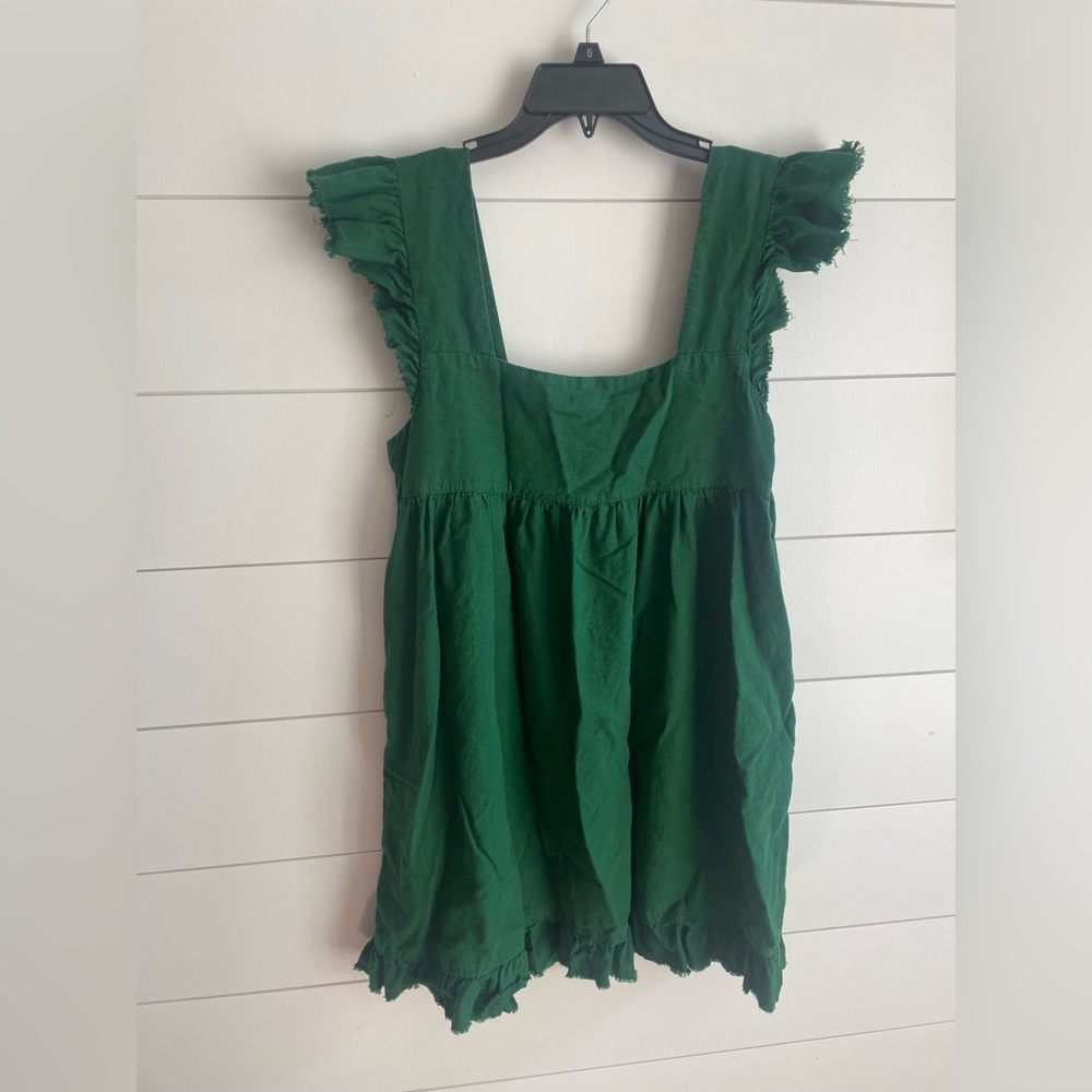 Aerie emerald green summer dress